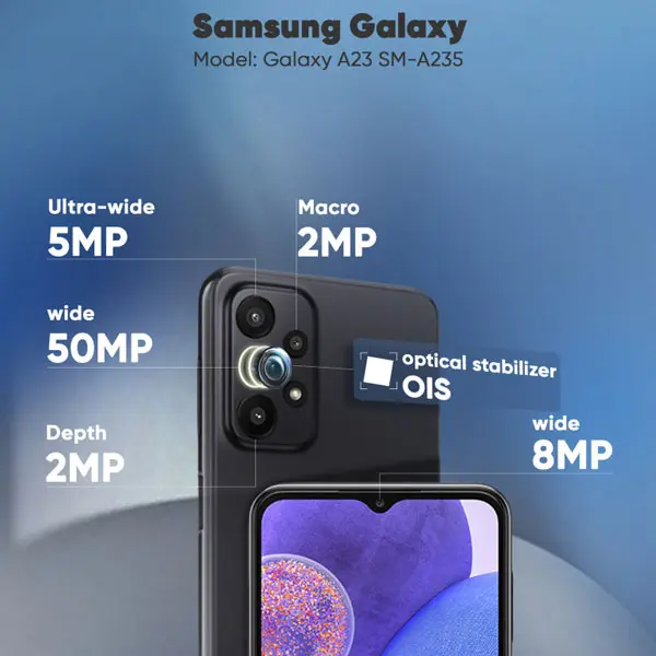 سامسونگ Galaxy A23 ظرفیت 128 گیگابایت و رم 4 گیگابایت